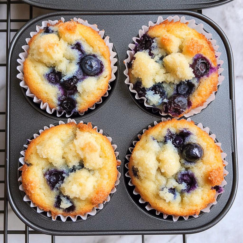 Start your mornings right with these fluffy Bakery Style Lemon Blueberry Muffins! Bursting with fresh blueberries and a zesty lemon flavor, these muffins are perfect for breakfast or a sweet snack. Easy to make and irresistibly delicious, they’ll surely become a family favorite! Save this recipe now for your next brunch or cozy weekend treat!
