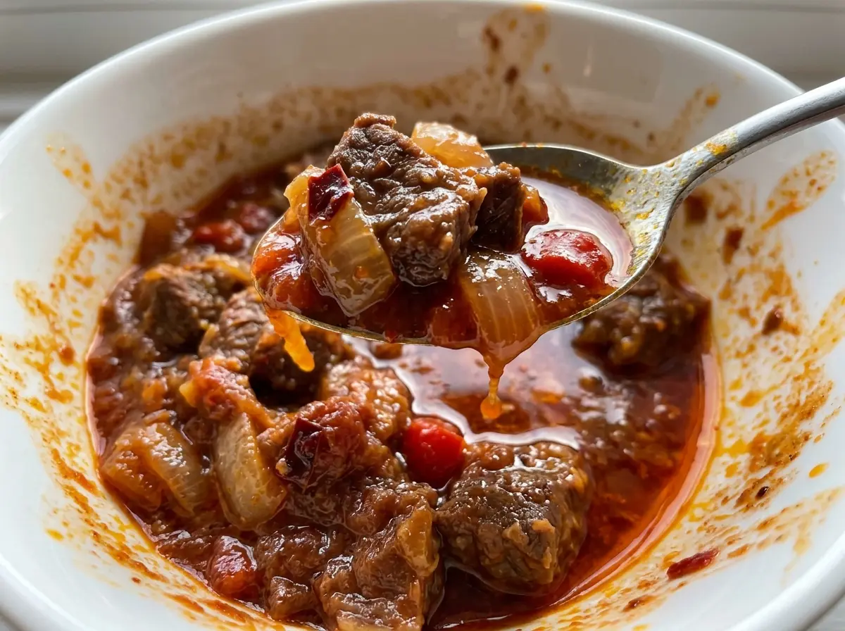 African Beef Stew tender beef pepper sauce
