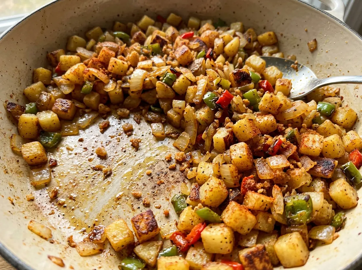 Breakfast Potatoes golden crisp cubes
