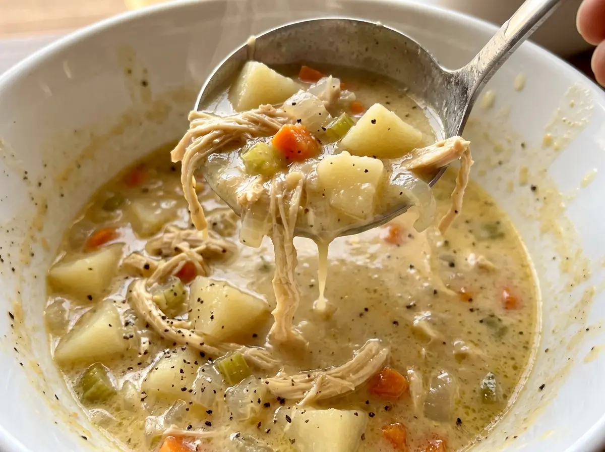 Chicken Potato Soup creamy, chunky, comforting