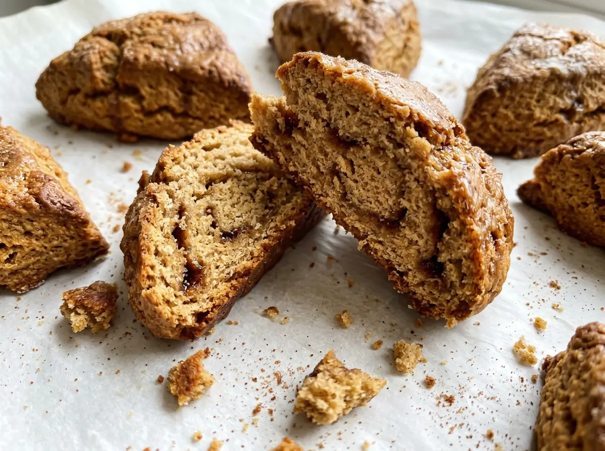 Gingerbread Scones spiced golden wedges