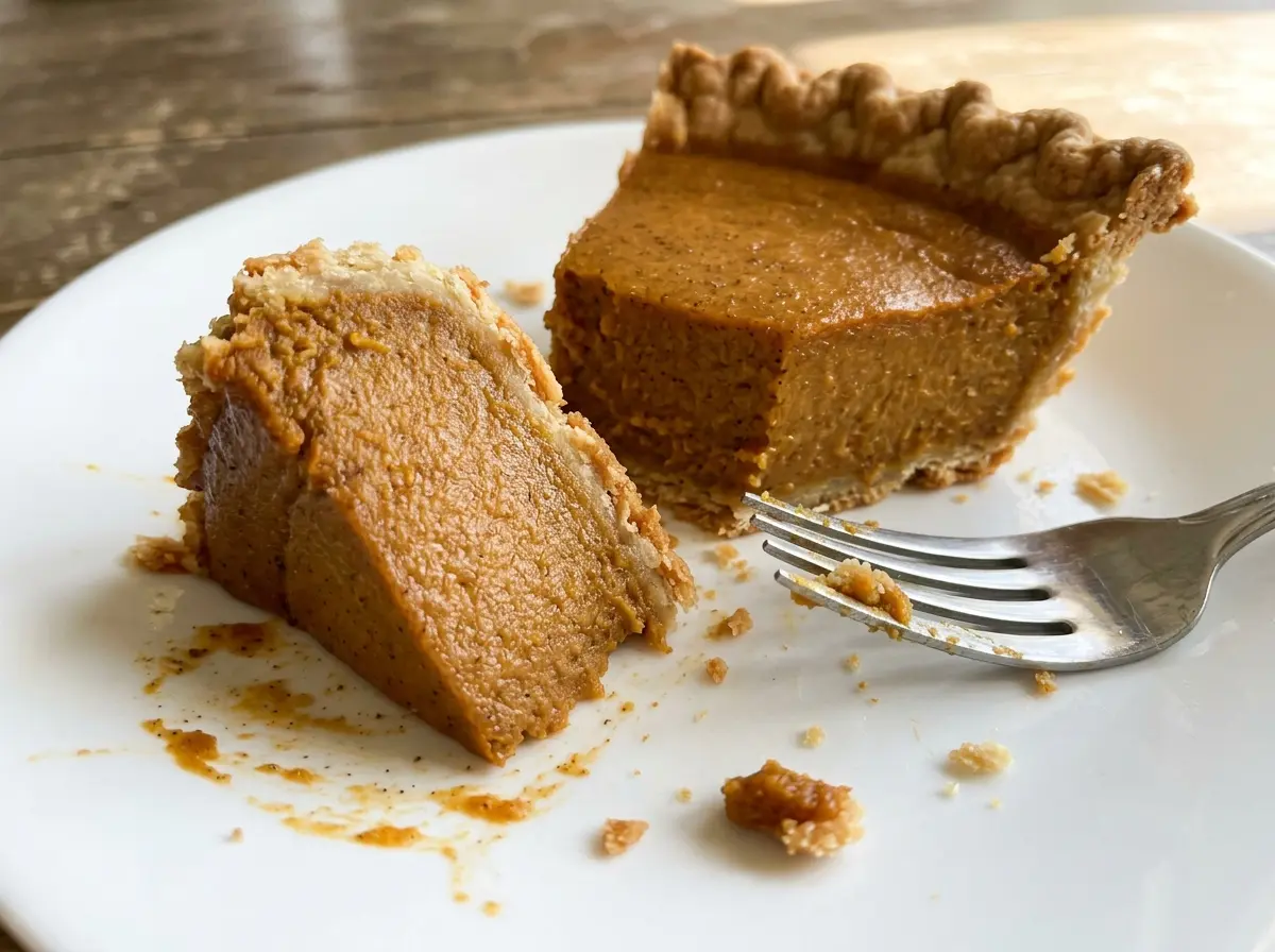 Gluten Free Dairy Free Pumpkin Pie spiced custard
