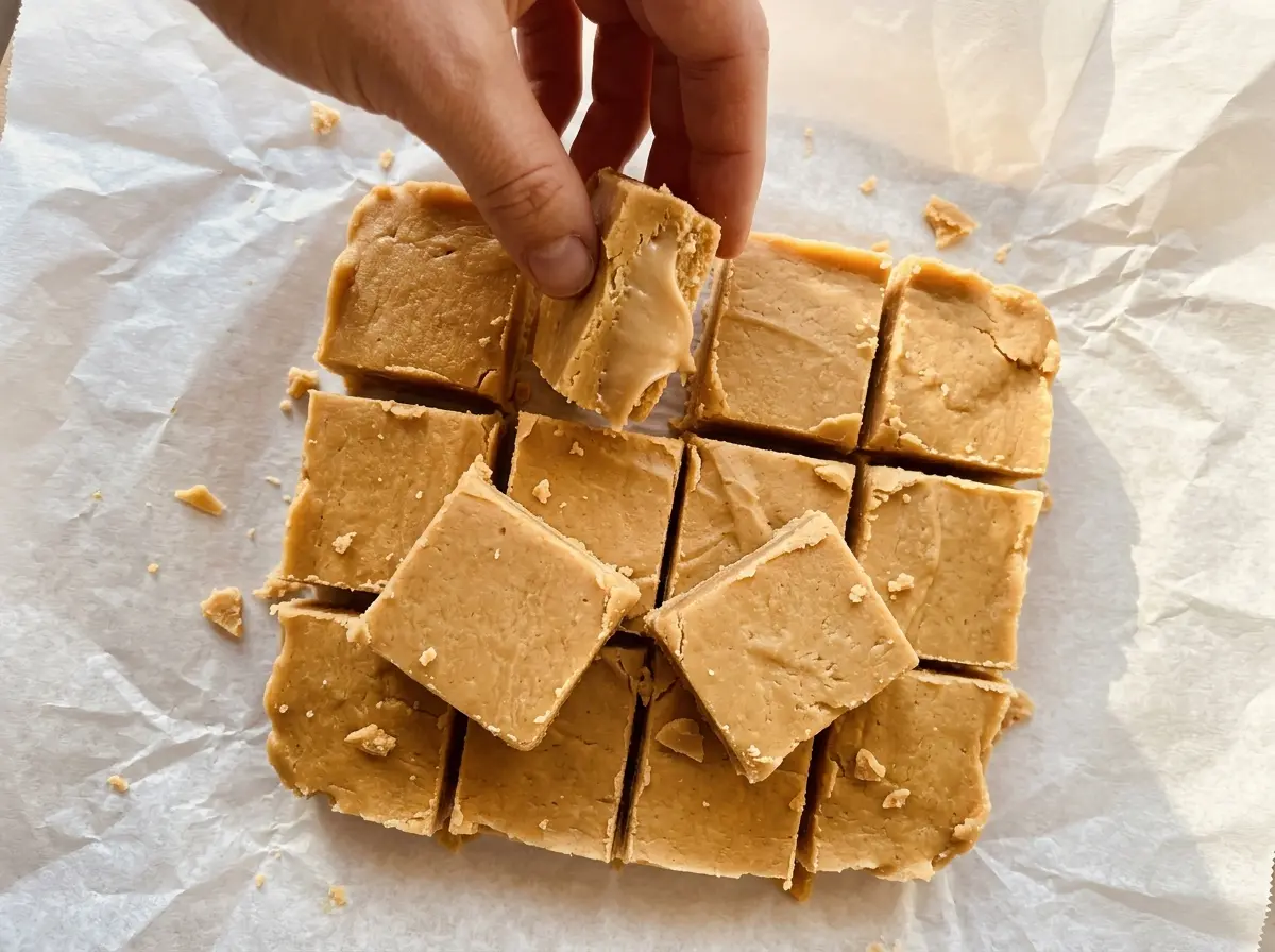 Pure Maple Fudge smooth maple squares